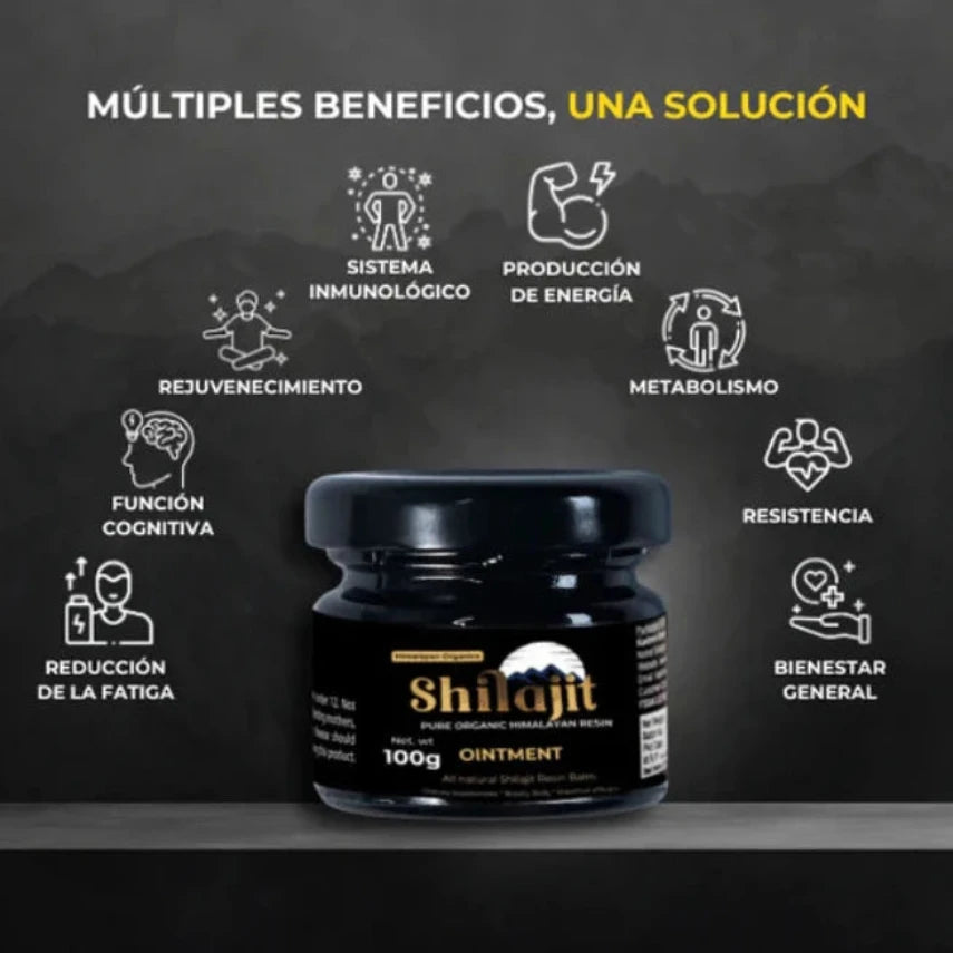 Shilajit ORIGINAL Puro del Himalaya