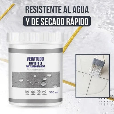 2X1 IMPERMEABILIZANTE RESISTENTE 500G + BROCHA GRATIS